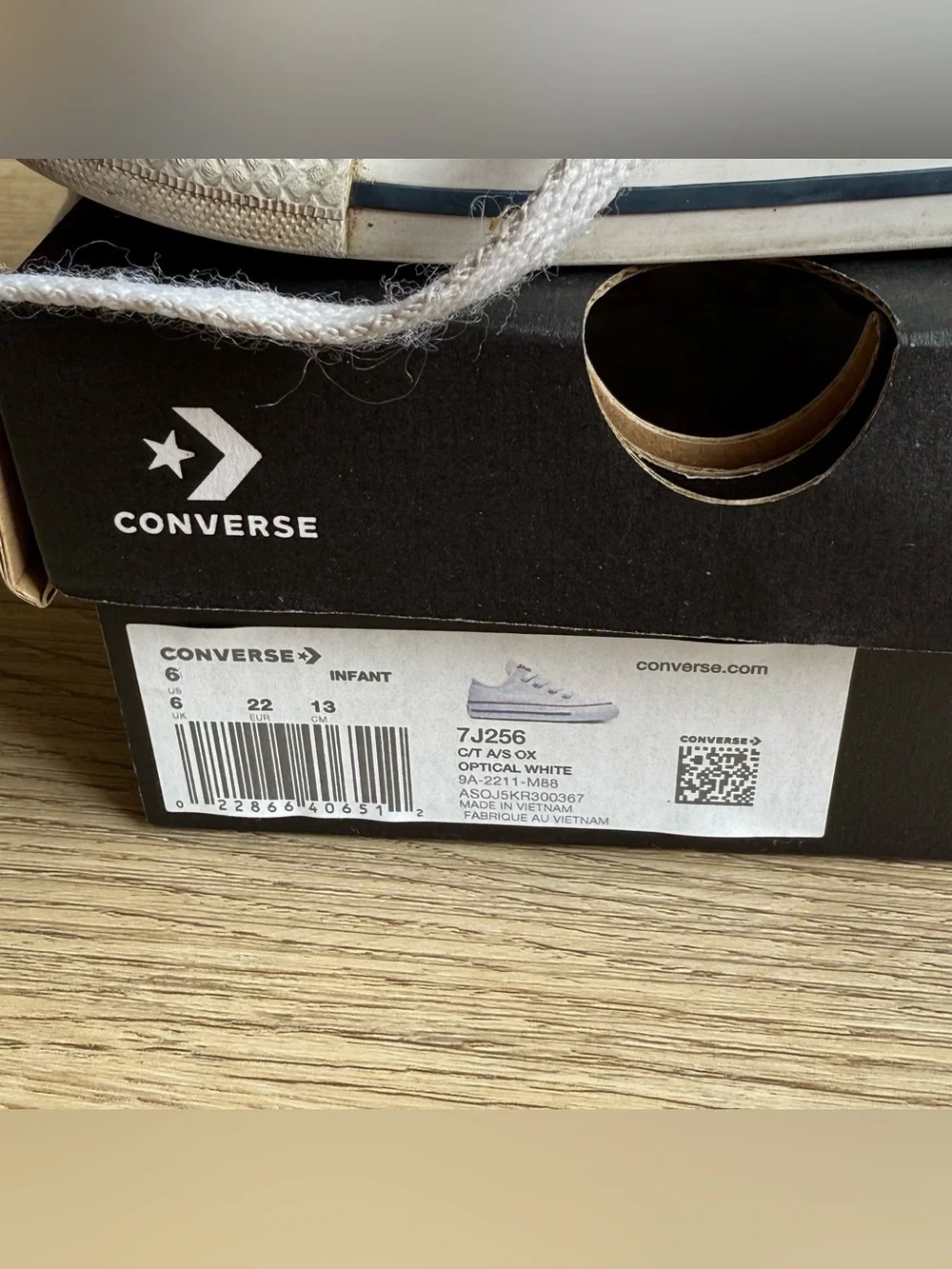 CONVERSE - all star low top white